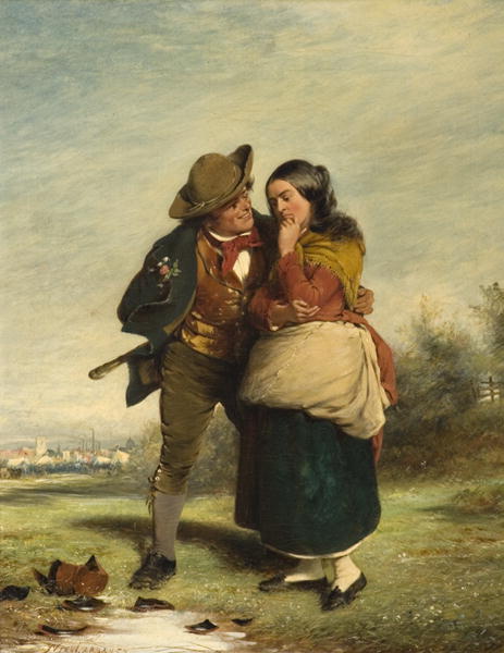 The Tale Of An Irish Song, 1857, by Erskine Nicol